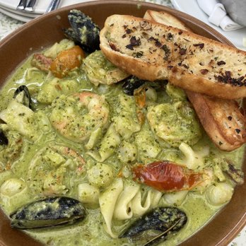 C Level - Seafood pasta - New American Near Me - San Diego, California C Level - Seafood pasta - New American Near Me - San Diego, California
