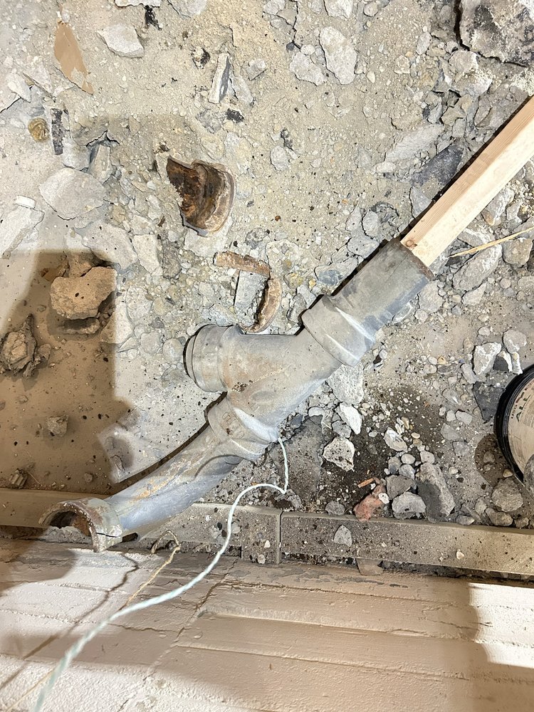 Slide of Nando’s plumbing