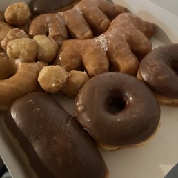 a box of assorted donuts