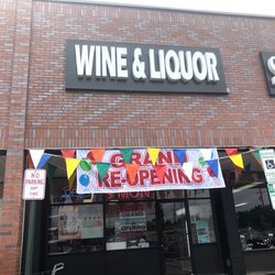 Cherrywood Wine and spirits - Grand Re- OPENING flags