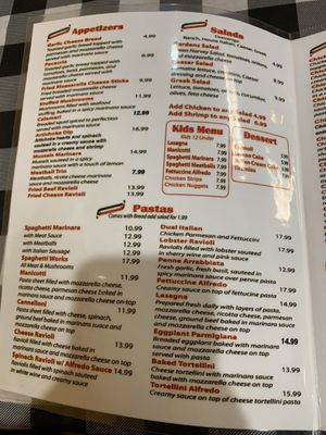 Menu photo 3 Roma Italian Restaurant Jackson, MO Menu photo 3 Roma Italian Restaurant Jackson, MO