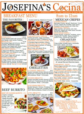 Menu photo 4 Josefina's Cocina Richardson, TX Menu photo 4 Josefina's Cocina Richardson, TX