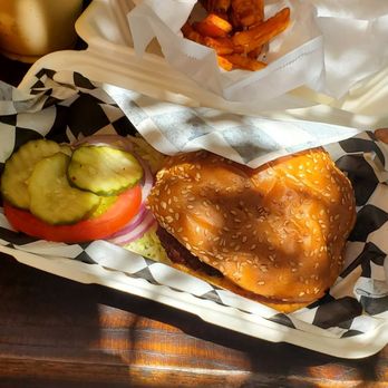 Superburger - Town bacon burger & sweet potato fries - Burgers Near Me - Santa Rosa, California Superburger - Town bacon burger & sweet potato fries - Burgers Near Me - Santa Rosa, California