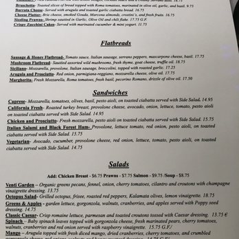 Cucina Venti Restaurant - Menu 2 - Italian Near Me - Mountain View, California Cucina Venti Restaurant - Menu 2 - Italian Near Me - Mountain View, California