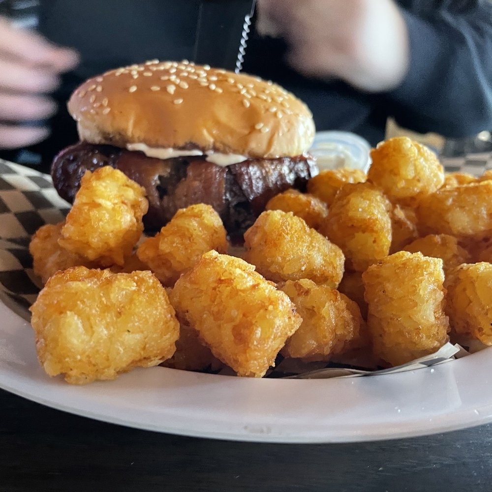 Casey's Bar and Grille - Frank the tank - Burgers Near Me - Belfair, Washington