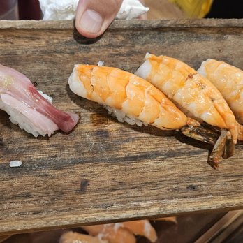 Aikan Sushi - Shrimp and yellowtail - Izakaya Near Me - Northridge, California