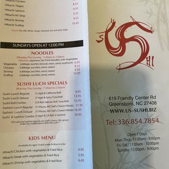 US Sushi - Sushi Bars Near Me - Greensboro, North Carolina US Sushi - Sushi Bars Near Me - Greensboro, North Carolina