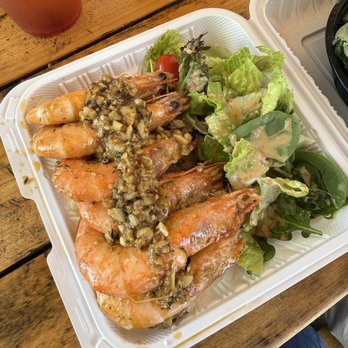 Amy's Shrimp And Poke Shack - Famous Hawaiian Garlic Shrimp Plate - Poke Near Me - Honolulu, Hawaii Amy's Shrimp And Poke Shack - Famous Hawaiian Garlic Shrimp Plate - Poke Near Me - Honolulu, Hawaii