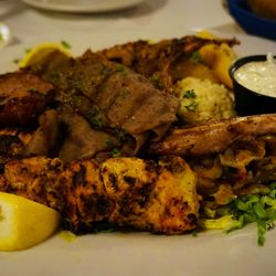 Zorba's Taverna - Charcoaled Sampler.