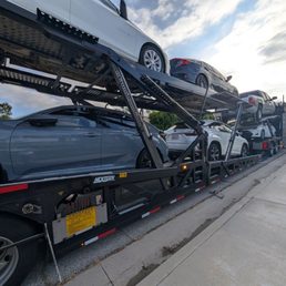 Cars waiting to join their owners in new destinations! Cars waiting to join their owners in new destinations!