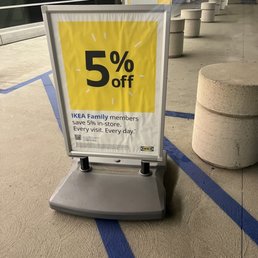 Exterior outside entrance of IKEA - I must join - Covina, California Exterior outside entrance of IKEA - I must join - Covina, California