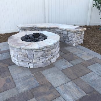 Eco Minded Solutions - Custom gas fire pit and pavers - Landscape Architects or Designers Near Me - San Diego, California