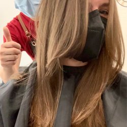 Wellcrew Hair Salon - Cut with front layers.