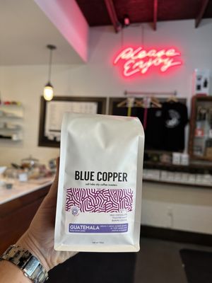 Blue Copper Coffee Room by null