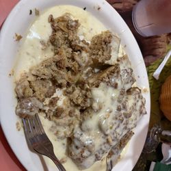 Cancun Mexican Restaurant - Tamales with cheese sauce