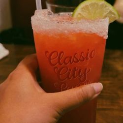 Iron Fork Café - Strawberry margarita