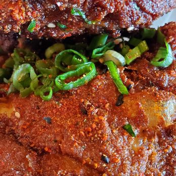 Ai Pono Cafe - Guava Chili Pepper Fried Chicken - Asian Fusion Near Me - Costa Mesa, California Ai Pono Cafe - Guava Chili Pepper Fried Chicken - Asian Fusion Near Me - Costa Mesa, California