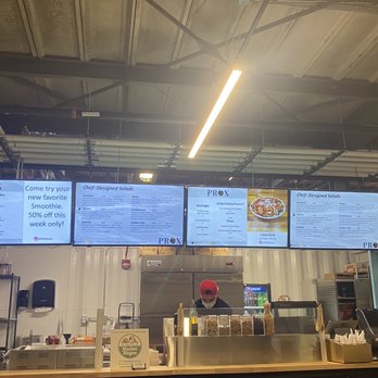 PROX Salads - Menu June 2021 - Salad Near Me - Indianapolis, Indiana