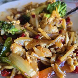 Sichuan chicken