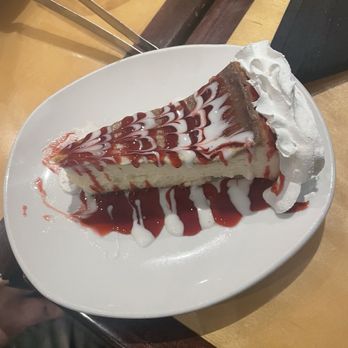 Tucanos - Cheesecake, good for two I felt like  It's not crazy sweet, just right - Brazilian Near Me - Orem, Utah
