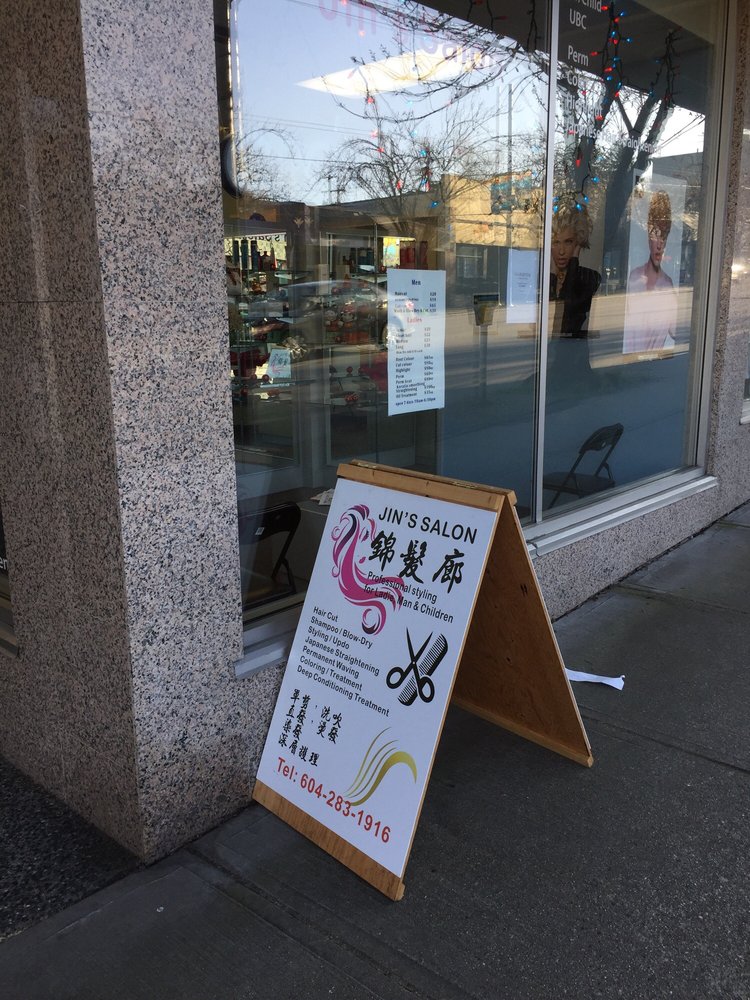 JIN’S SALON Updated October 2024 4416 W 10th Avenue, Vancouver
