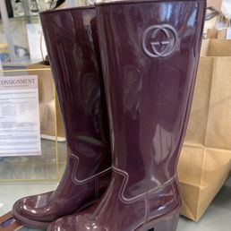 Gucci rain boots. Gucci rain boots.