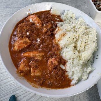 The Wildflower - Chorizo Grits and Shrimp - Cocktail Bars Near Me - Sanford, Florida