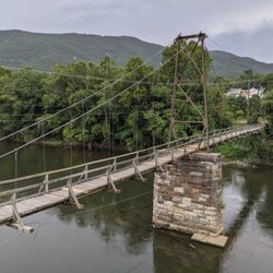 Buchanan Swinging Bridge - Buchanan Swinging Bridge, Buchanan VA