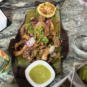 Crabster - Deep fried octopus. - Seafood Near Me - Progreso, YUC
