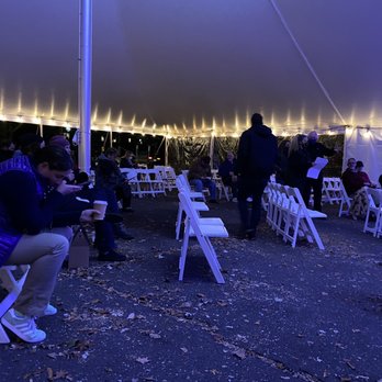 Ridgefield Playhouse - people sitting under a tent - Cinema Near Me - Ridgefield, Connecticut Ridgefield Playhouse - people sitting under a tent - Cinema Near Me - Ridgefield, Connecticut