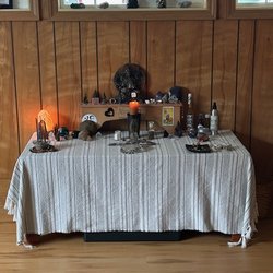 Sacred Space Massage and Energy Work - The alter space is a place for intention and prayers.