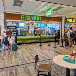 Concourse B - Fresh to Order inside Concourse B central food court. Hartsfield-Jackson Atlanta International Airport.