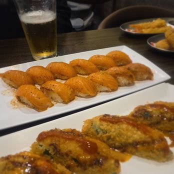 Sapporo Sushi - Cajun salmon and hummingbird - Sushi Bars Near Me - Murrieta, California