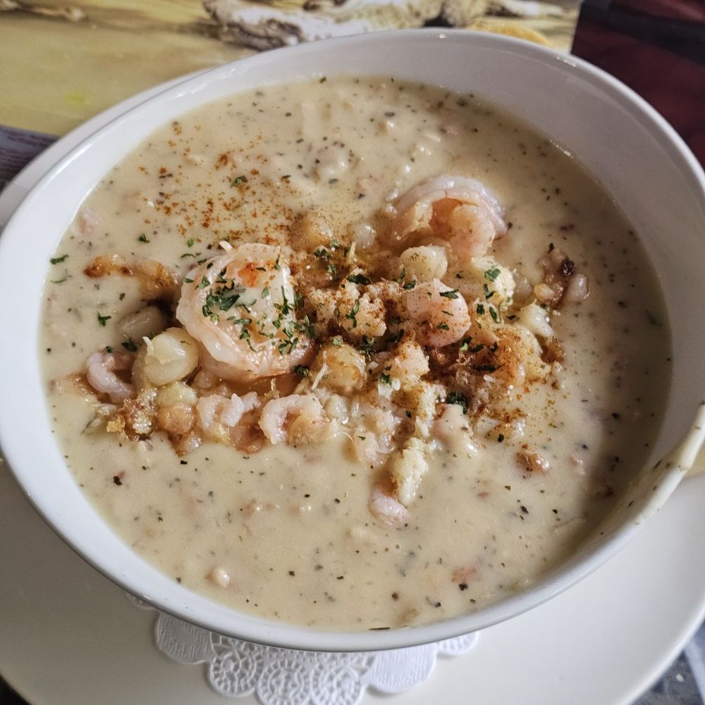 Hurricane clam chowder Hurricane clam chowder