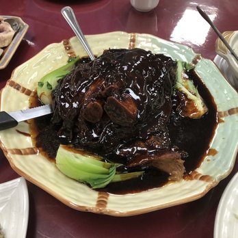 Shanghai Delight - Braised Pork Knuckle. This is a great option if you're in a large group and want to share. - Shanghainese Near Me - Milpitas, California