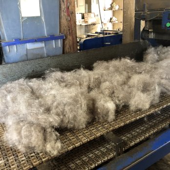 A Simpler Time Alpaca Farm And Mill - Drying the fibers - Knitting Supplies Near Me - El Cajon, California