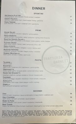 Trattoria Barnett by null