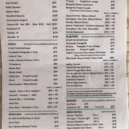 Menu Menu