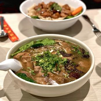 Blue Koi - Leawood - Braised pork and shiitake noodle soup - Chinese Near Me - Leawood, Kansas Blue Koi - Leawood - Braised pork and shiitake noodle soup - Chinese Near Me - Leawood, Kansas