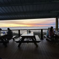 Hunt's Oyster Bar - Sunset