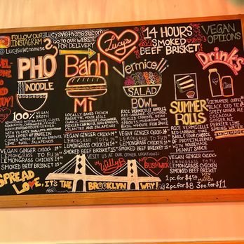 Lucy's Vietnamese - Bedford Stuyvesant - Menu inside - Vietnamese Near Me - Brooklyn, New York