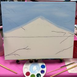 The Painted Apple - Mt. Fugi coming along