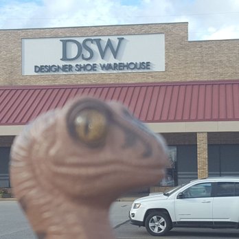 DSW Designer Shoe Warehouse - Bob the Raptor Says "Mammals come here to get rubber things to put on their feet." - Shoe Stores Near Me - Mentor, Ohio