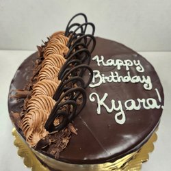Custom chocolate cake