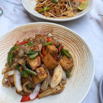 B.O.T - Chicken pad thai and pad kee mow (drunken noodles) - Salad Near Me - Atlanta, Georgia