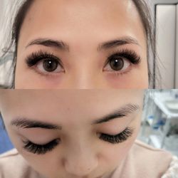 Pampered - Hybrid volume eyelash extensions