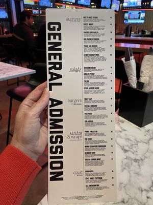 Menu photo 3 General Admission Los Angeles, CA Menu photo 3 General Admission Los Angeles, CA