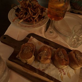Bar Sardine - Truffle Fries and Honey Truffle Brie Baguette - Seafood Near Me - Dallas, Texas