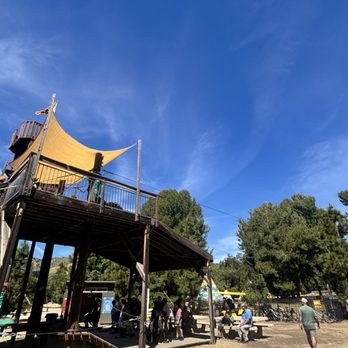 Soar Over Ventura - The base camp for the course. - Ziplining Near Me - Santa Paula, California