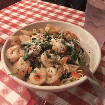 Buca di Beppo Italian Restaurant - Shrimp Florentine - Italian Near Me - Universal City, California